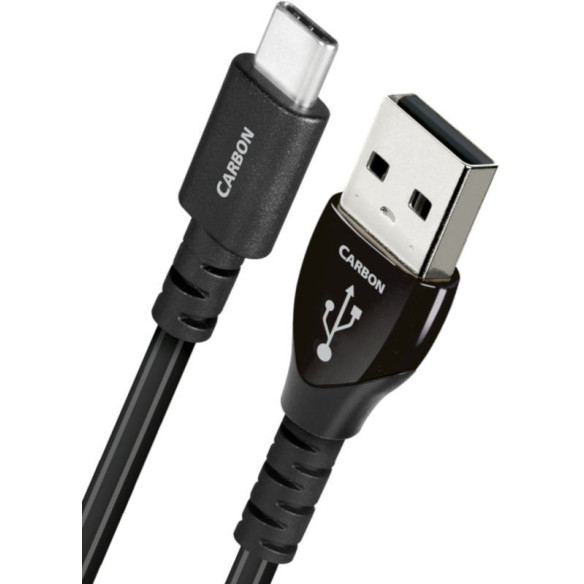 Audioquest Carbon USB - Câble USB A / USB B / USB C / Lightning / Micro B 2.0 - 0,75m / 1,5m / 3m / 5m
