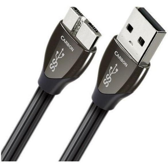 Audioquest Carbon USB - Câble USB A / USB B / USB C / Lightning / Micro B 2.0 - 0,75m / 1,5m / 3m / 5m