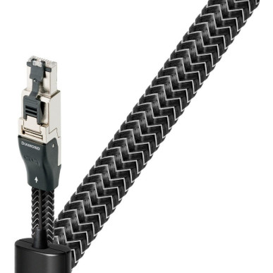 Audioquest Diamond RJ45 - Câble Ethernet RJ/E CAT 7 DBS 72V - 0,75m / 1,5m / 3m / 5m / 8m / 12m