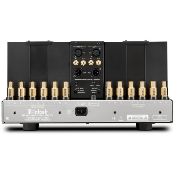 McIntosh MC462 - Bloc de Puissance 2x 450W - Noir