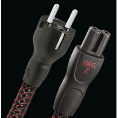 Audioquest NRG-Z2 - Câble Secteur bipolaire C7 - Noir/Rouge - 1m / 2m / 3m