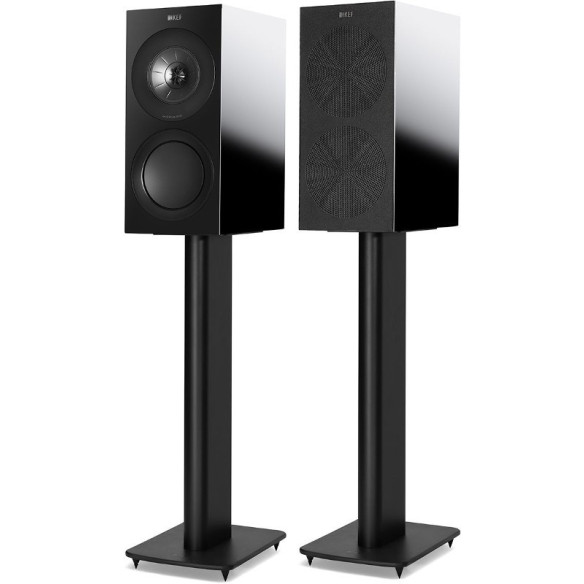 KEF R3 - Enceintes Bibliothèques - Laqué Noire, Laqué Blanche ou Noyer