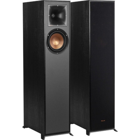 Klipsch R-610F - Enceintes Colonnes - Bois Noir