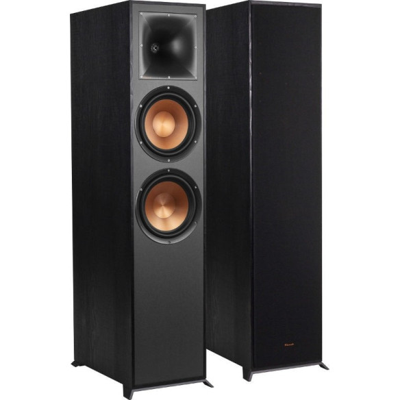 Klipsch R-820F - Enceintes Colonnes - Bois Noir