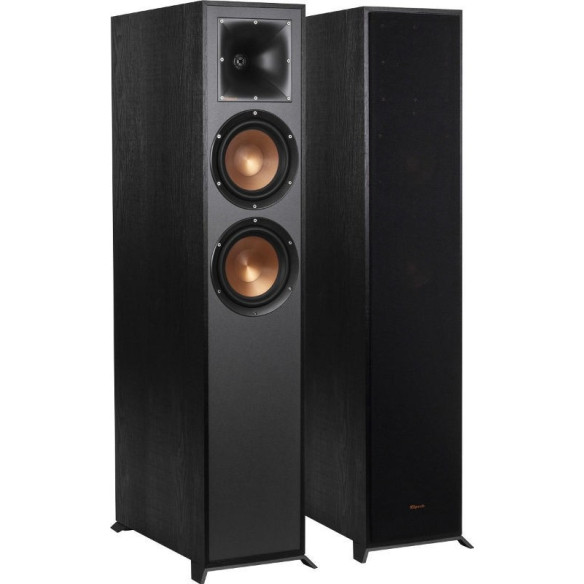 Klipsch R-625FA - Enceintes Colonnes Dolby Atmos - Bois Noir