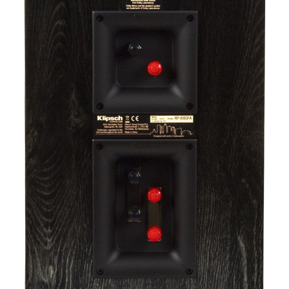 Klipsch RP-8060FA - Enceintes Colonnes Dolby Atmos - Bois Noir ou Noyer