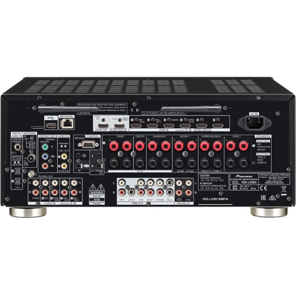 Pioneer VSX-LX503 - Ampli Home Cinéma - Noir ou Silver
