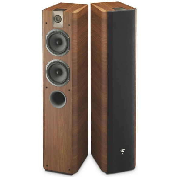 Focal Chorus 714 - Enceintes Colonnes Black Style ou Noyer