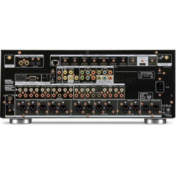 Marantz AV7705 - Préampli Home Cinéma - Noir