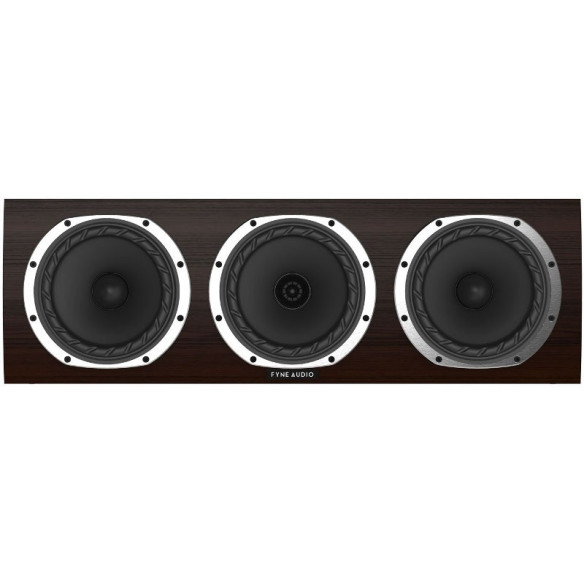 Fyne Audio F500C - Enceinte Centrale - Chêne Noir ou Foncé, Laqué noir ou Blanc
