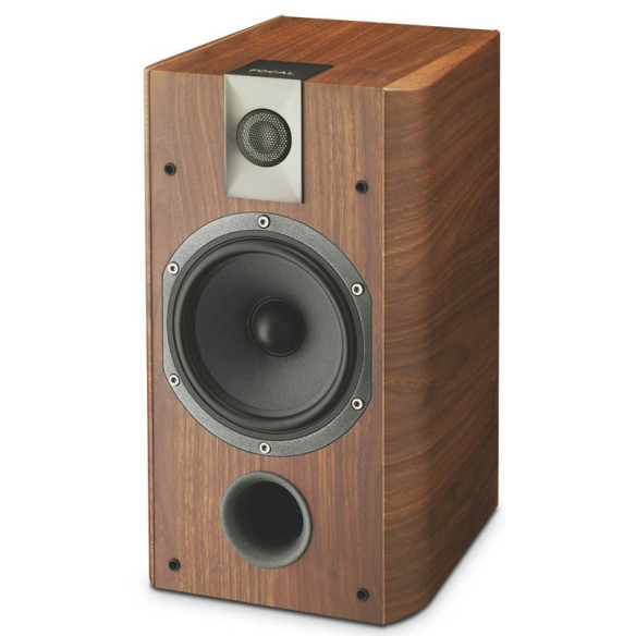 Focal Chorus 706 - Enceintes Bibliothèques Black Style ou Noyer