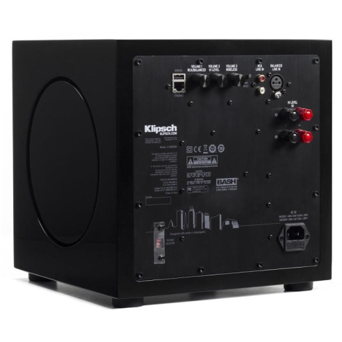 Klipsch C-308ASWI - Caisson de Basses - Laquée Noire
