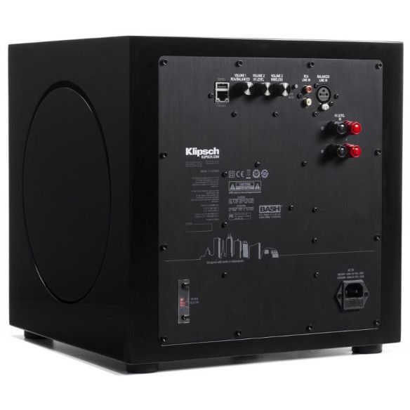 Klipsch C-310ASWI - Caisson de Basses - Laquée Noire