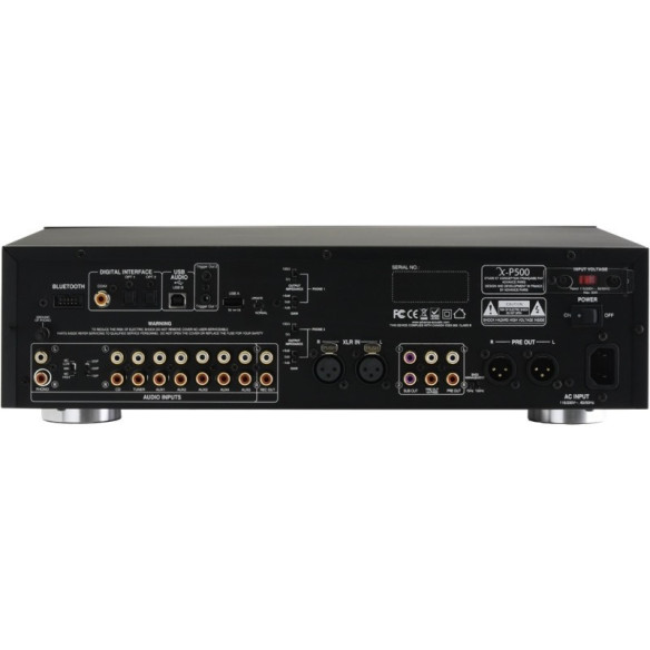 Advance Paris XP-500 - Préampli Stéréo - Noir