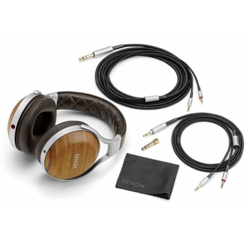 Denon AH-D9200 - Casque Circum-Auriculaire Fermé - Bois de bambou