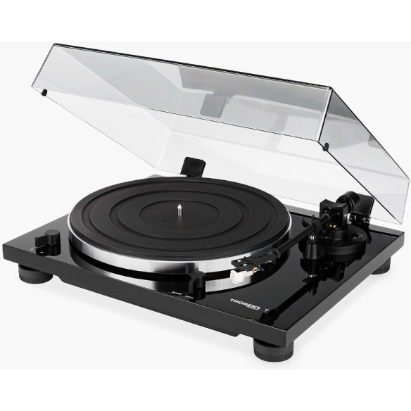 Thorens TD 201 - Platine Vinyle - Laquée Noir