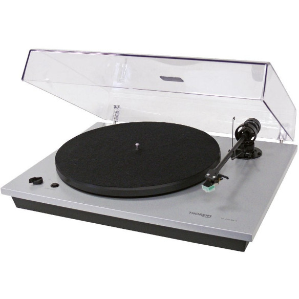 Thorens TD 295 MK IV - Platine Vinyle - Laquée Noire, Silver ou Mohagamy