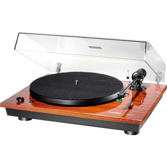 Thorens TD 295 MK IV - Platine Vinyle - Laquée Noire, Silver ou Mohagamy