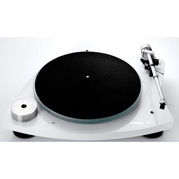Thorens TD 309 - Platine Vinyle - Laquée Noire, Laquée Blanche ou Laquée Rouge