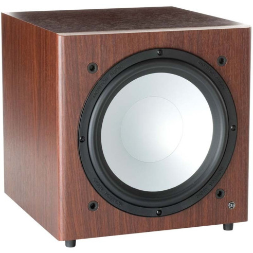 Monitor Audio Bronze BXW10 - Caisson de Grave Noir, Walnut, Noyer, Rosenut