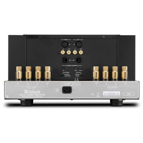 McIntosh MC312 - Bloc de Puissance 2x 300W - Noir