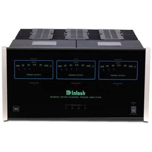 McIntosh MC8207 - Bloc de Puissance 7x200W - Noir