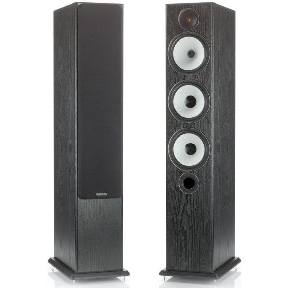 Monitor Audio Bronze BX6 - Enceintes Colonnes Noir, Walnut, Noyer, Rosenut