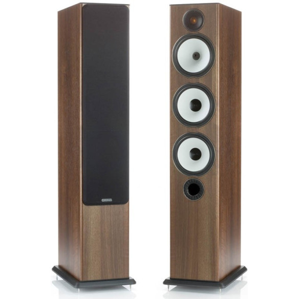 Monitor Audio Bronze BX6 - Enceintes Colonnes Noir, Walnut, Noyer, Rosenut