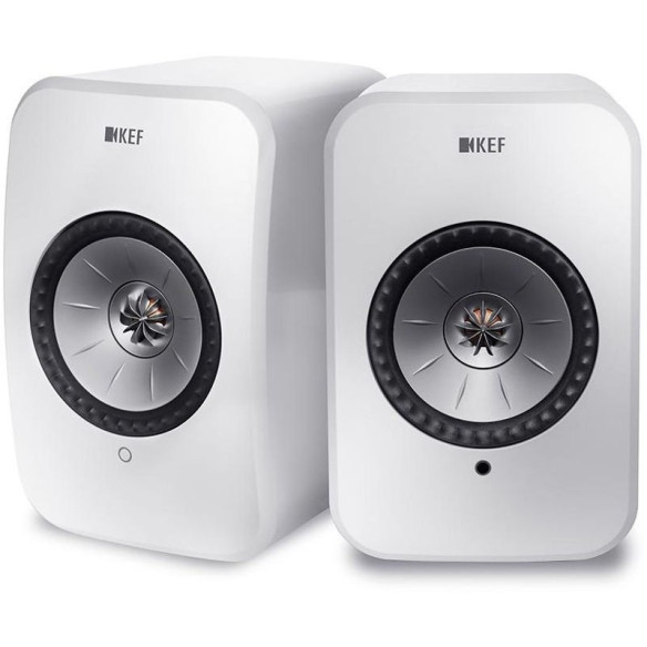 KEF LSX - Enceintes sans fil - Noir, Blanc, Bleu, Rouge ou Vert