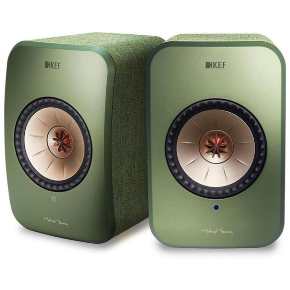 KEF LSX - Enceintes sans fil - Noir, Blanc, Bleu, Rouge ou Vert