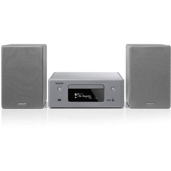 Denon CEOL-N10 - Micro Chaîne - Noir, Blanc ou Gris