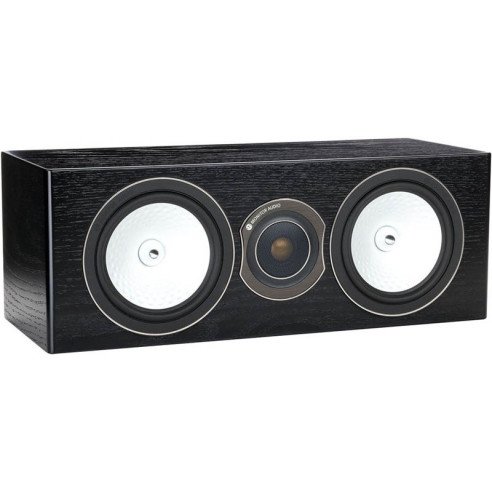 Monitor Audio Silver RXLCR - Enceinte Centrale Noir, Noir Laqué, Walnut, Noyer, Rosenut, Blanc Laqué