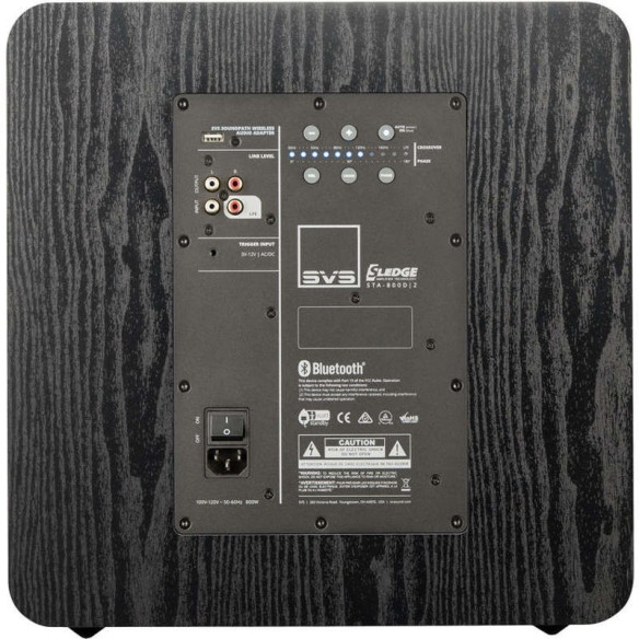SVS SB-3000 - Caisson de Basses - Bois Noir, blanc ou noir Laquée