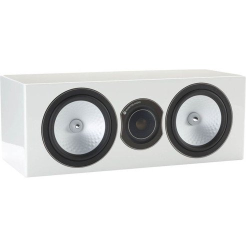 Monitor Audio Silver RXLCR - Enceinte Centrale Noir, Noir Laqué, Walnut, Noyer, Rosenut, Blanc Laqué