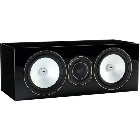 Monitor Audio Silver RXLCR - Enceinte Centrale Noir, Noir Laqué, Walnut, Noyer, Rosenut, Blanc Laqué