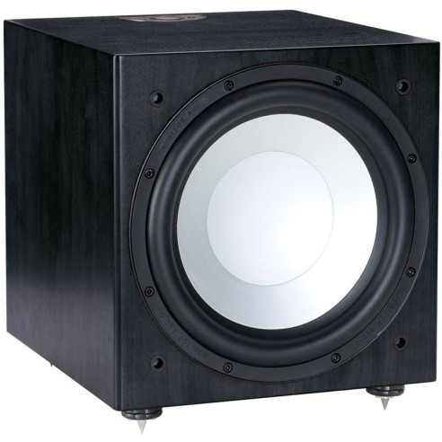 Monitor Audio Silver RXW12 - Caisson de grave Noir, Noir Laqué, Walnut, Noyer, Rosenut, Blanc Laqué