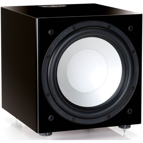 Monitor Audio Silver RXW12 - Caisson de grave Noir, Noir Laqué, Walnut, Noyer, Rosenut, Blanc Laqué