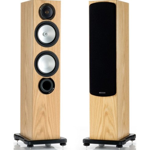 Monitor Audio Silver RX6 - Enceintes Colonnes Noir, Noir Laqué, Walnut, Noyer, Rosenut, Blanc Laqué