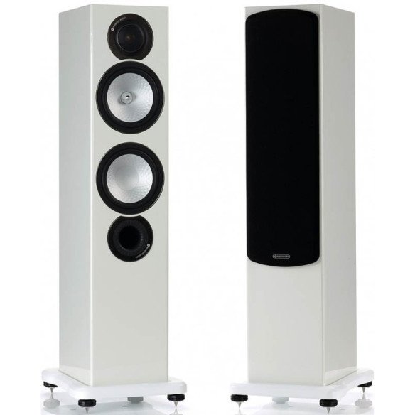 Monitor Audio Silver RX6 - Enceintes Colonnes Noir, Noir Laqué, Walnut, Noyer, Rosenut, Blanc Laqué