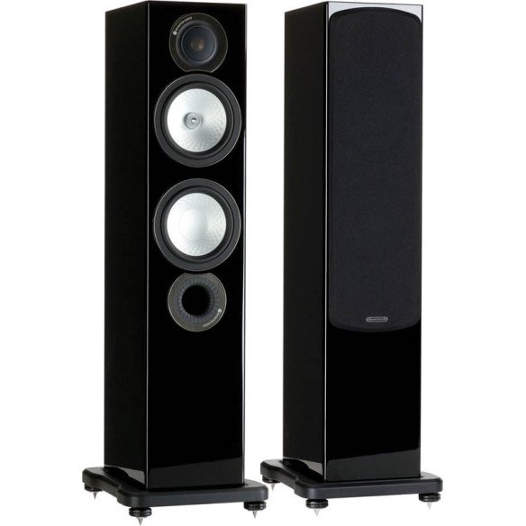 Monitor Audio Silver RX6 - Enceintes Colonnes Noir, Noir Laqué, Walnut, Noyer, Rosenut, Blanc Laqué