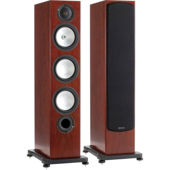 Monitor Audio Silver RX8 - Enceintes Colonnes Noir, Noir Laqué, Walnut, Noyer, Rosenut, Blanc Laqué