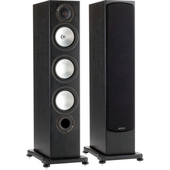 Monitor Audio Silver RX8 - Enceintes Colonnes Noir, Noir Laqué, Walnut, Noyer, Rosenut, Blanc Laqué