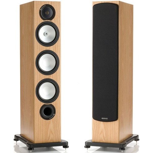 Monitor Audio Silver RX8 - Enceintes Colonnes Noir, Noir Laqué, Walnut, Noyer, Rosenut, Blanc Laqué