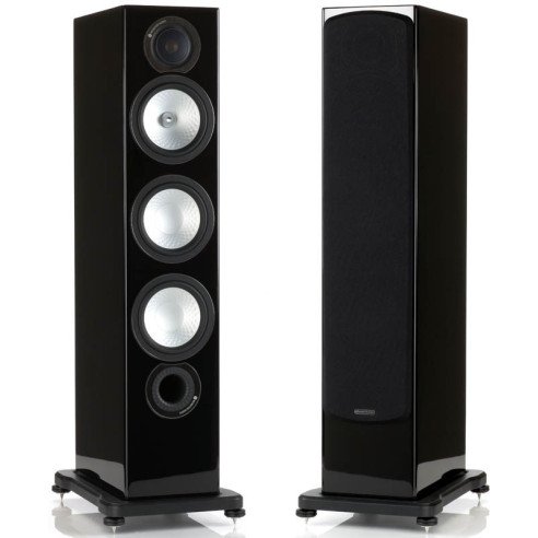 Monitor Audio Silver RX8 - Enceintes Colonnes Noir, Noir Laqué, Walnut, Noyer, Rosenut, Blanc Laqué