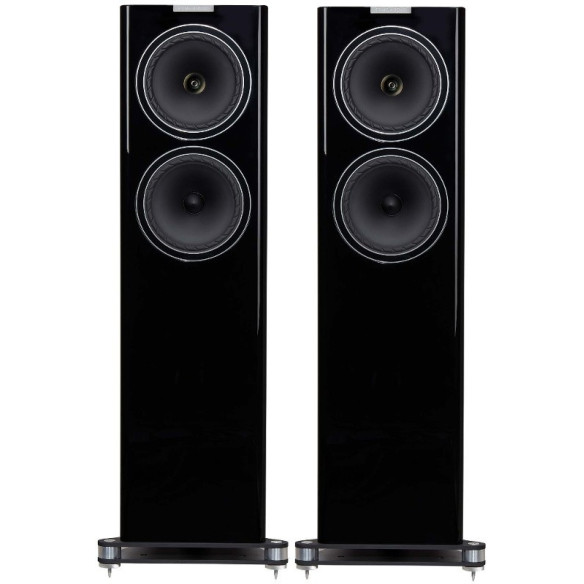 Fyne Audio F702 - Enceintes Colonnes - Laquée Noire, Laquée Blanche ou Walnut Brillant