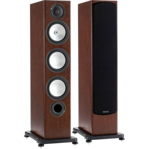 Monitor Audio Silver RX8 - Enceintes Colonnes Noir, Noir Laqué, Walnut, Noyer, Rosenut, Blanc Laqué