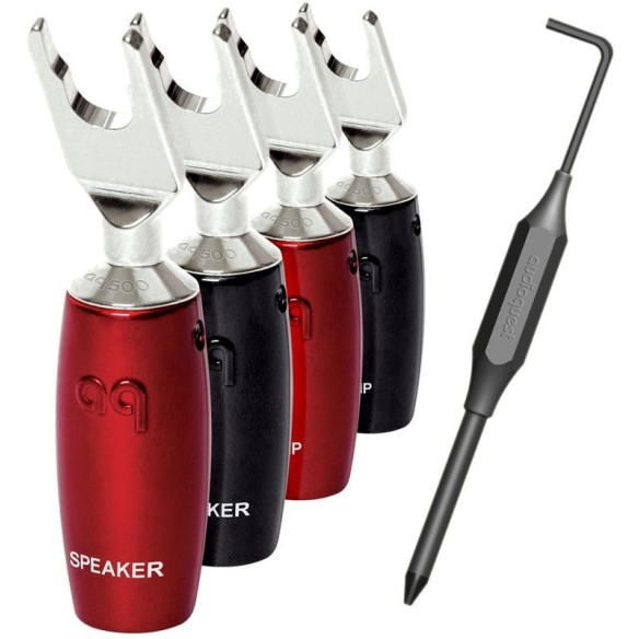 6x Audioquest SureGrip 500 - Fourches - Silver ou Gold