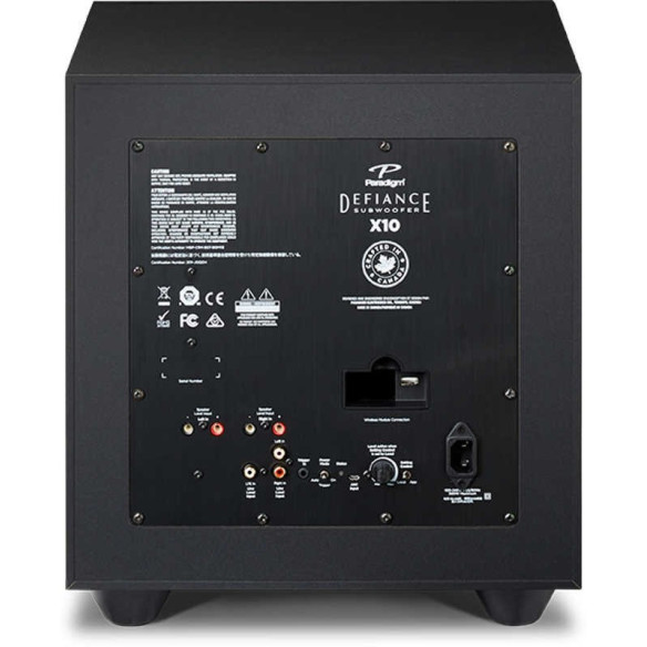 Paradigm Defiance X10 - Caisson de Basses - Noir