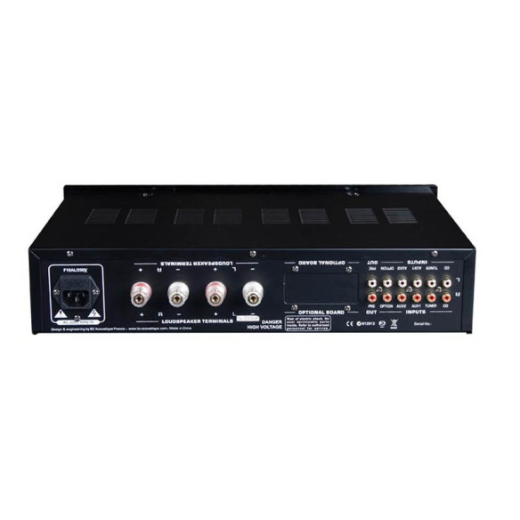 BC Acoustique EX-312 - Ampli stéréo Silver ou Noir