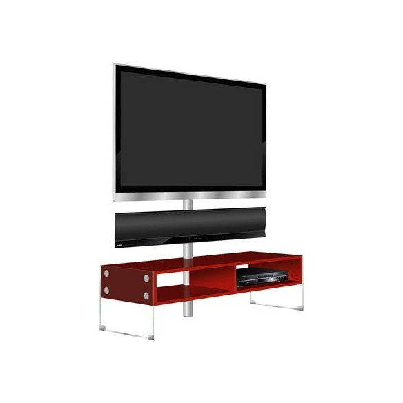 Yamaha Kinsei Meuble pour barre de son Rouge